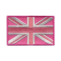 Military Flag of United Kingdom - pink BIG