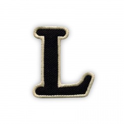 Letter L - black