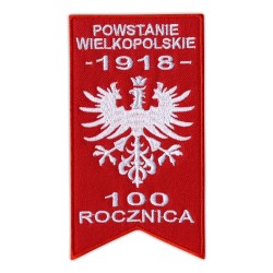 Commemorative patch for 100 anniversary of Greater Poland Uprising 1918–2018