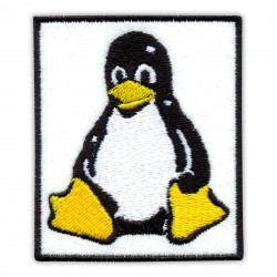 Linux Operating System - Tux, white background