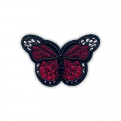 Little dark red butterfly