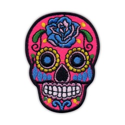 Mexican skull Calavera light pink