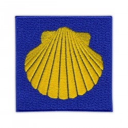Yellow Shell - Symbol of Way of St. James