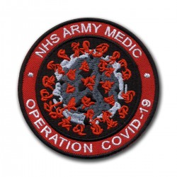 NHS ARMY MEDIC Operation COVID - red