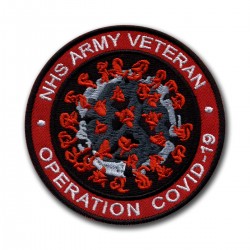 NHS ARMY VETERAN Operation COVID - red