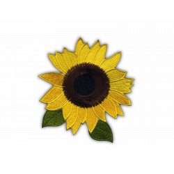 Sunflower with leaves (2)