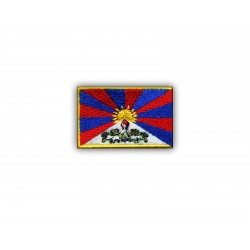 Flag of Tibet-small (3.4 x 5 cm)