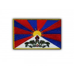 Flag of Tibet-big (10 x 6.5 cm)