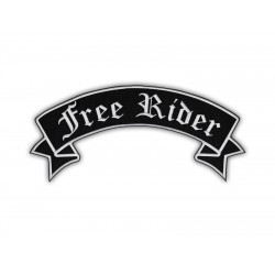 Free Rider - Top Rocker Patch